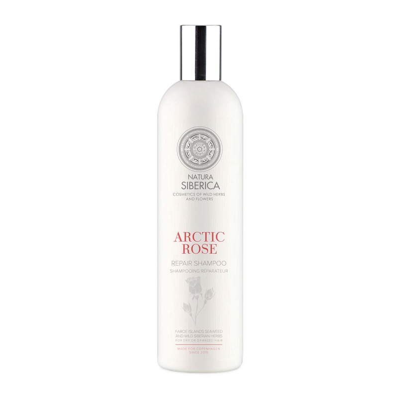 Natura Siberica Copenhagen Arctic Rose regenerační šampon pro suché a poškozené vlasy 400 ml