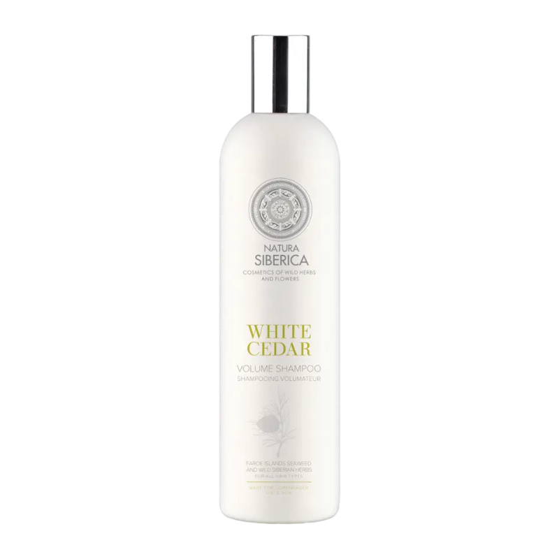 Natura Siberica Copenhagen White Cedar objemový šampon pro všechny typy vlasů 400 ml