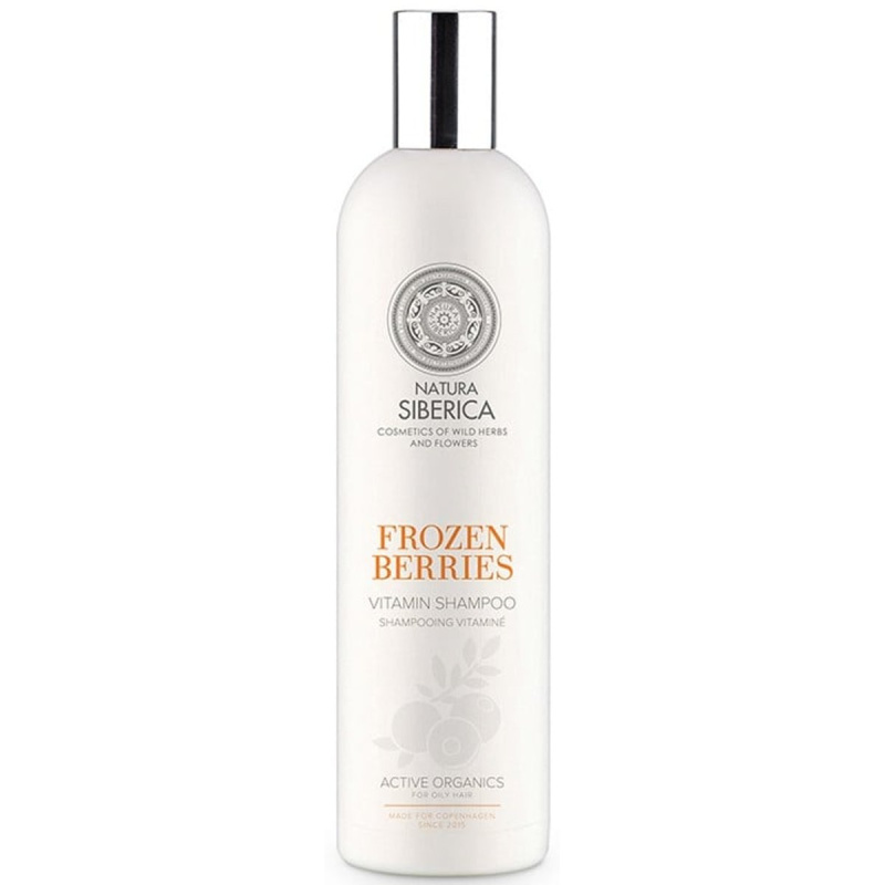 Natura Siberica Copenhagen Frozen Berries vitaminový šampon pro mastné vlasy 400 ml
