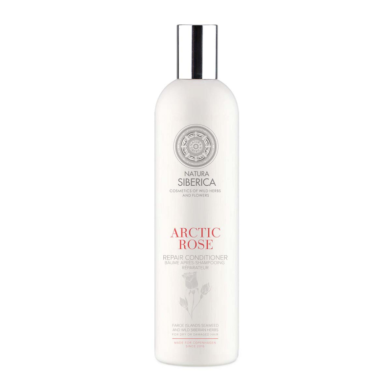 Natura Siberica Copenhagen Arctic Rose regenerační kondicionér pro suché a poškozené vlasy 400 ml