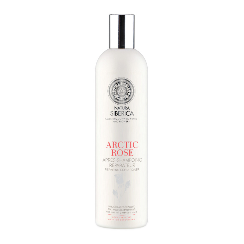 Natura Siberica Copenhagen Arctic Rose regenerační kondicionér pro suché a poškozené vlasy 400 ml