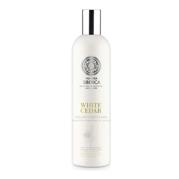Natura Siberica Copenhagen White Cedar objemový kondicionér pro všechny typy vlasů 400 ml