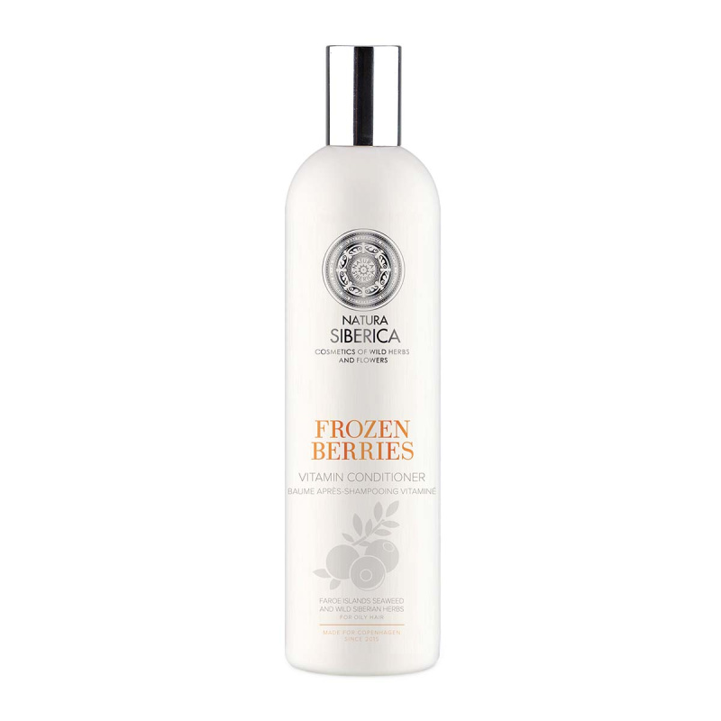Natura Siberica Copenhagen Frozen Berries vitaminový kondicionér pro mastné vlasy 400 ml