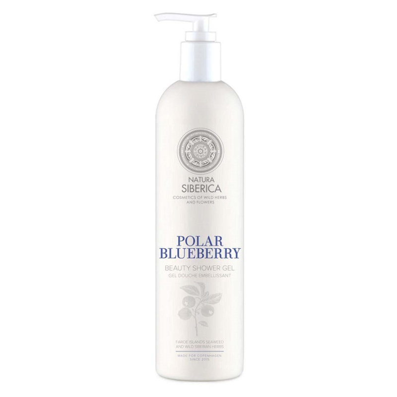 Natura Siberica Copenhagen Polar Blueberry omlazující sprchový gel s hydratačním účinkem 400 ml