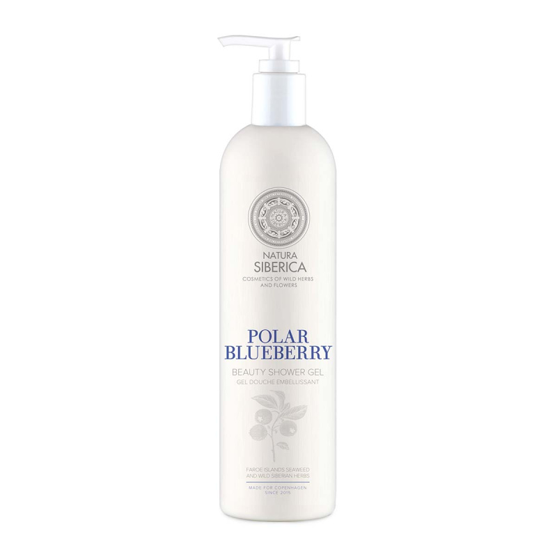 Natura Siberica Copenhagen Polar Blueberry omlazující sprchový gel s hydratačním účinkem 400 ml