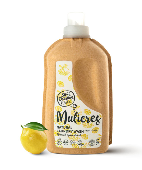 Mulieres Koncentrovaný prací gel BIO - svěží citrus, 1,5 l