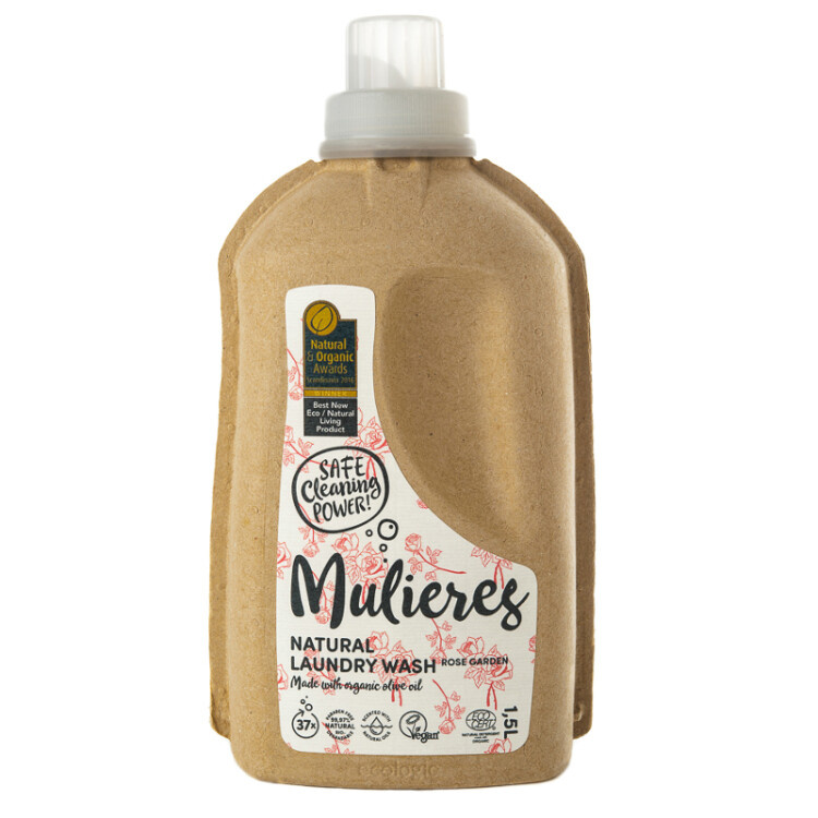 Mulieres Koncentrovaný prací gel BIO - růžová zahrada, 1,5 l