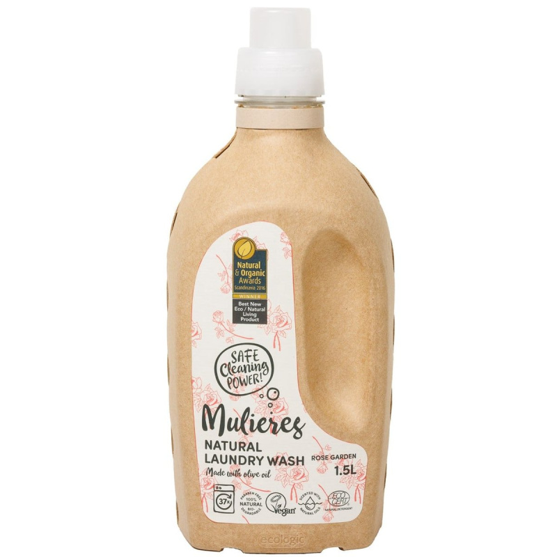 Mulieres Koncentrovaný prací gel BIO - růžová zahrada, 1,5 l