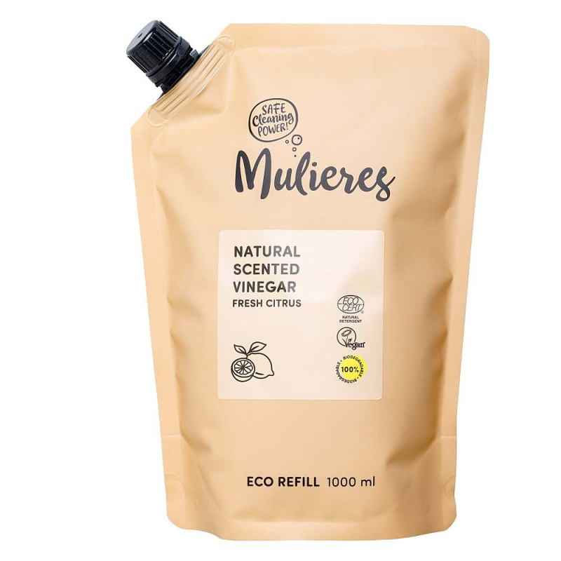 Mulieres Bílý ocet 10% - svěží citrus 100% přírodní, 1l