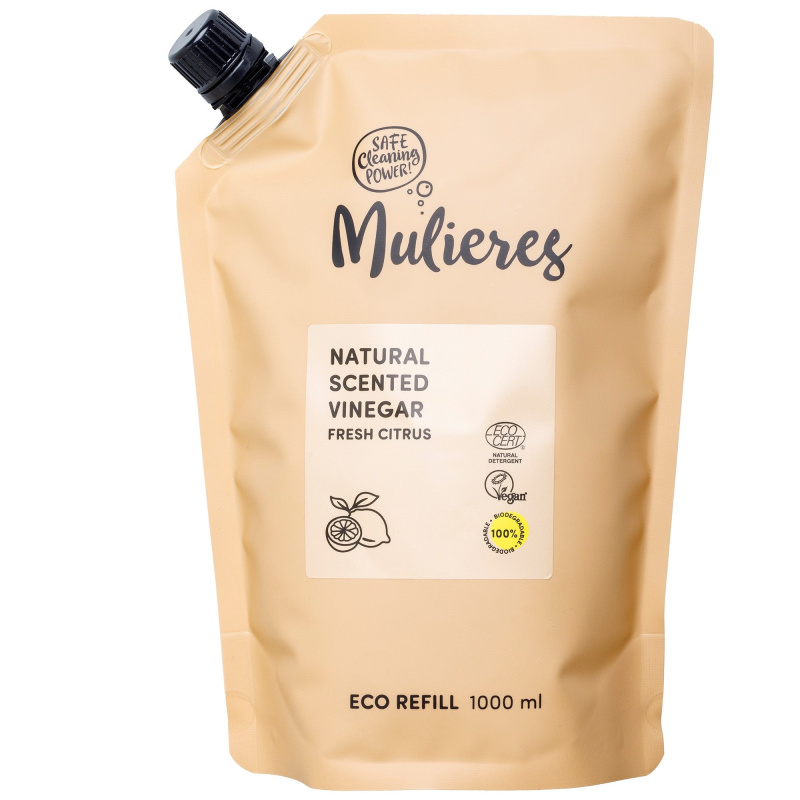 Mulieres Bílý ocet 10% - svěží citrus 100% přírodní, 1l