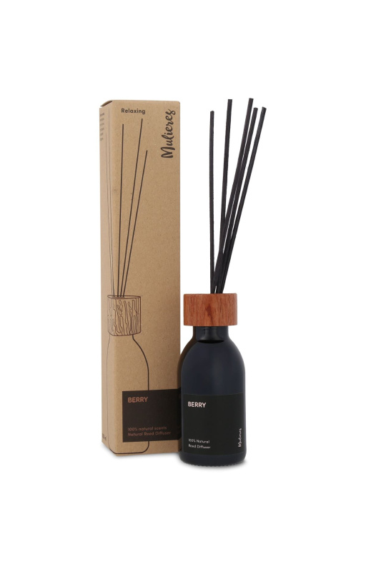 Mulieres Přírodní aroma difuzér s tyčinkami Lesní ovoce, 100 ml