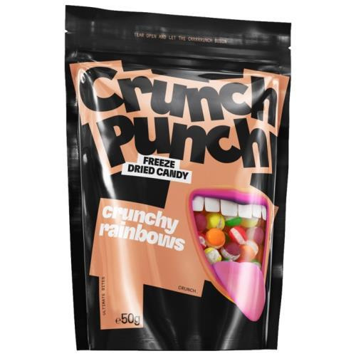 CrunchPunch freeze dried candy crunchy rainbows 50g
