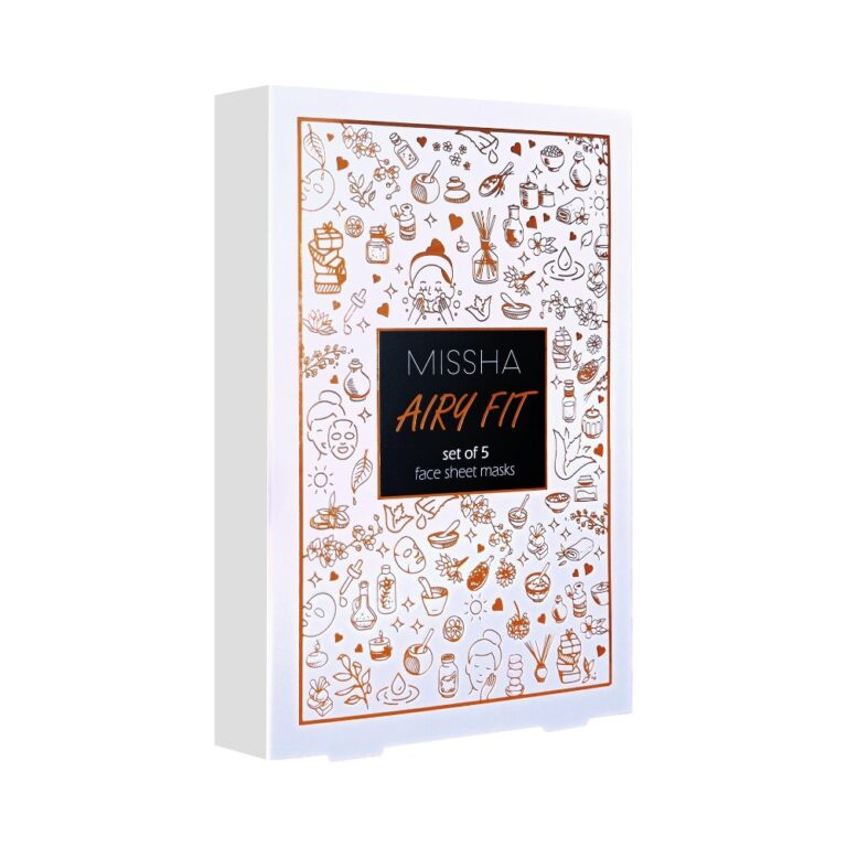 Missha Dárková sada pleťových masek Airy Fit Mask Set 5 ks