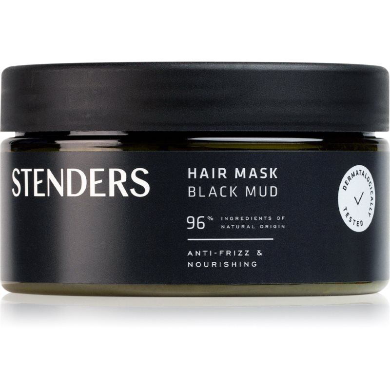 STENDERS Black Mud & Charcoal maska na vlasy s aktivním uhlím 200 ml