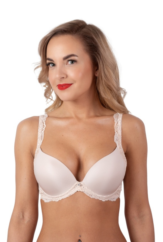 Dámská push up podprsenka Fantasy 15801 - výprodej Barva: Tělová, Velikost: 75D