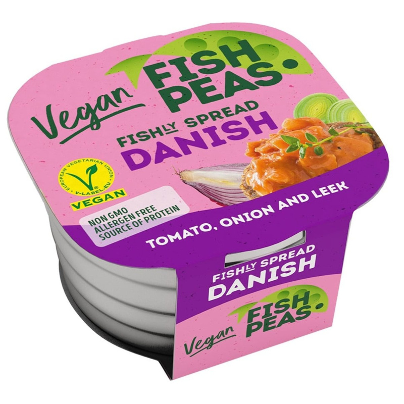 Fish Peas Veganská pomazánka s hrachovou bílkovinou Danish