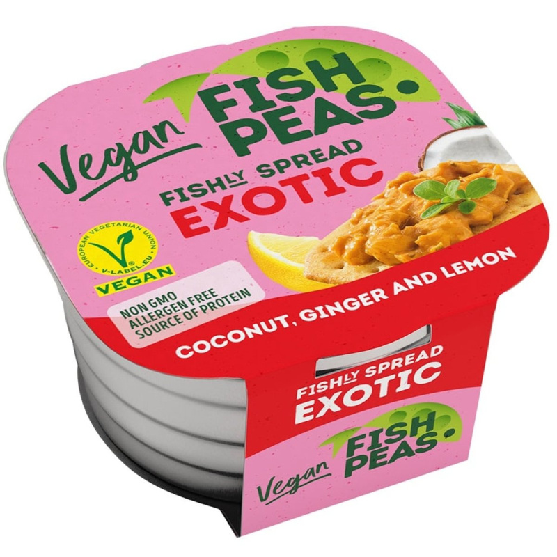 Fish Peas Veganská pomazánka s hrachovou bílkovinou Exotic