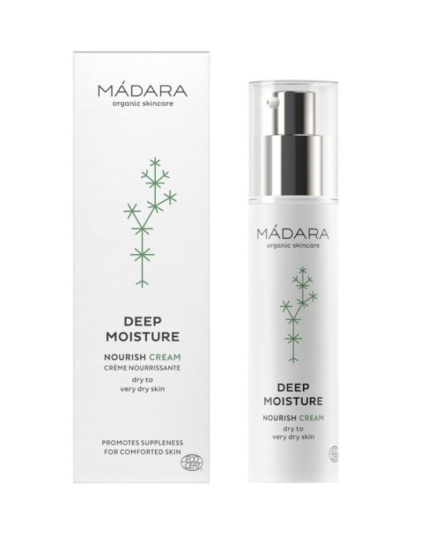 MÁDARA Deep Moisture hydratační a vyživující krém 50 ml