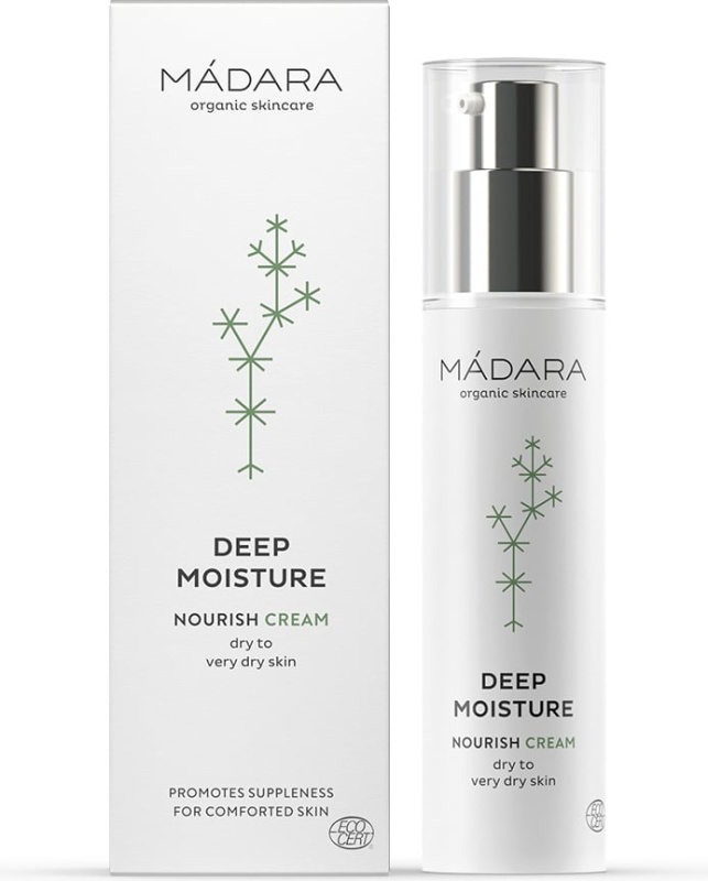 MÁDARA Deep Moisture hydratační a vyživující krém 50 ml