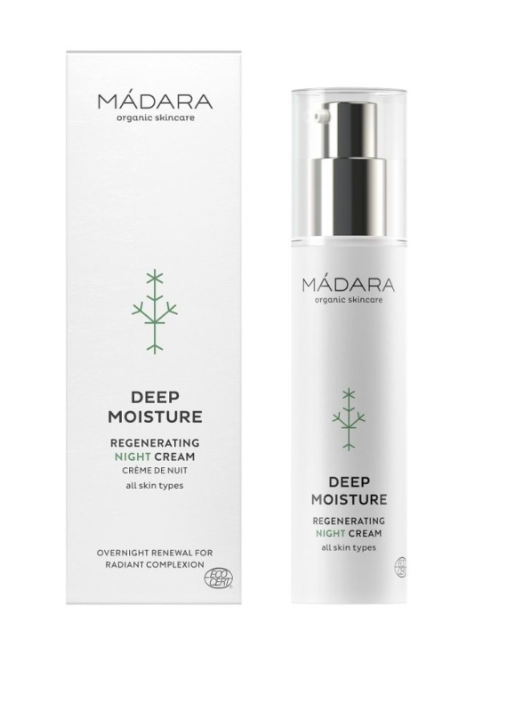 Mádara DEEP MOISTURE regenerační noční krém 50 ml
