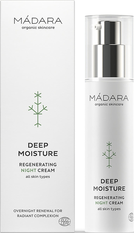 Mádara DEEP MOISTURE regenerační noční krém 50 ml