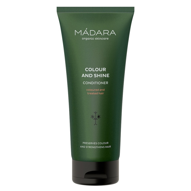 MÁDARA Colour and Shine rozjasňující a posilující kondicionér pro barvené vlasy 200 ml