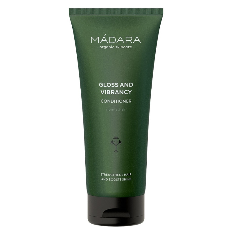 Mádara Gloss and Vibrancy kondicionér pro posílení vlasů 200 ml