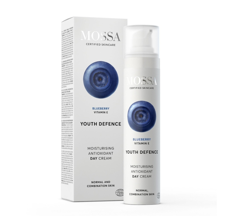 MOSSA Hydratační denní krém s antioxidanty, Youth Defence 50 ml