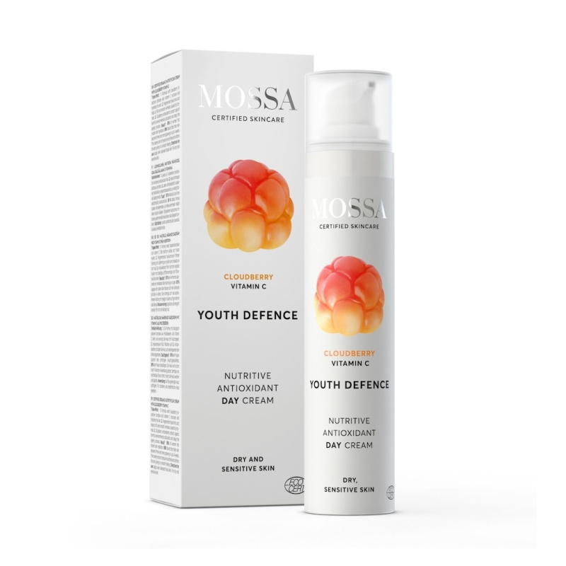 MOSSA Výživný denní krém s antioxidanty, Youth Defence 50 ml