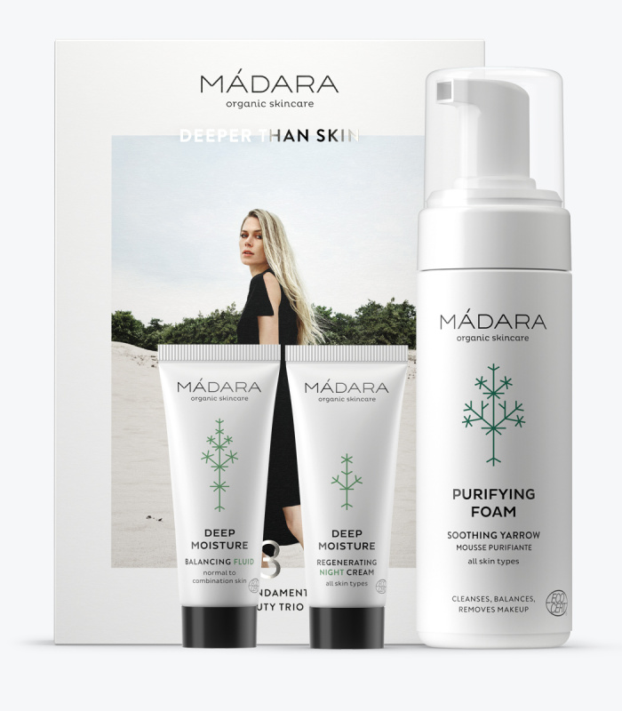 MÁDARA Deeper Than Skin Skincare Essential Set sada pro péči o pleť
