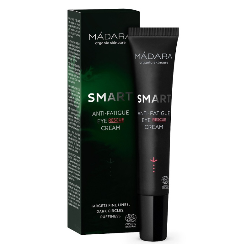 Mádara SMART Anti-Fatigue výživný oční krém pro redukci vrásek 15 ml