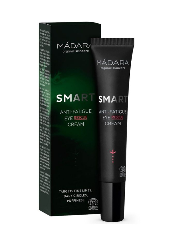 Mádara SMART Anti-Fatigue výživný oční krém pro redukci vrásek 15 ml