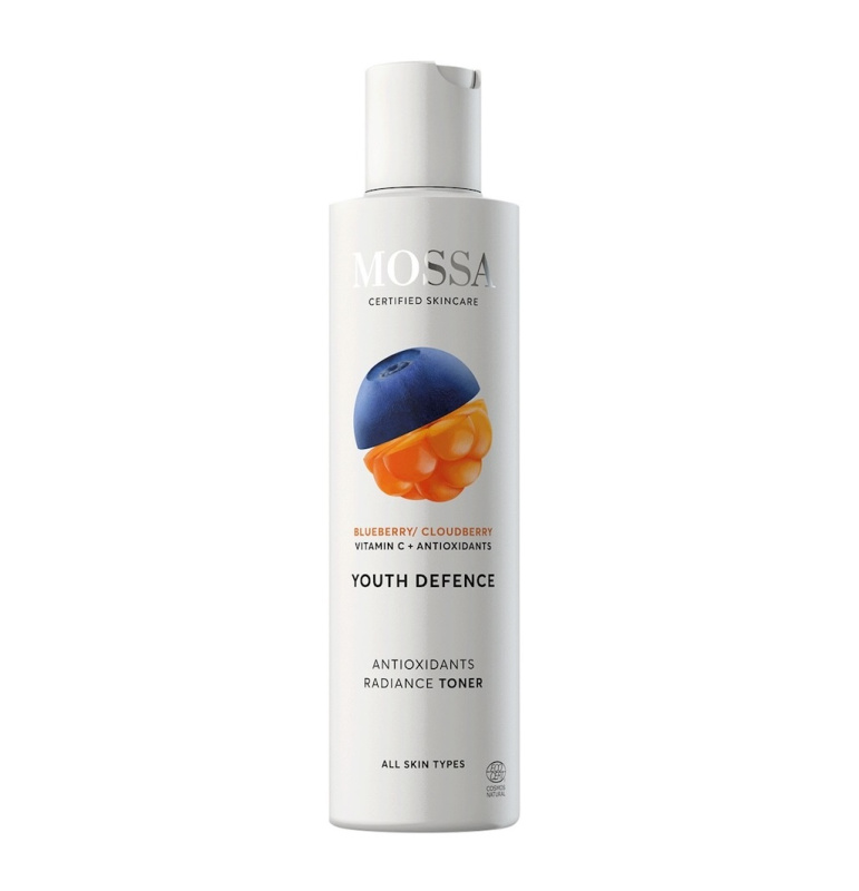 MOSSA Rozjasňující tonikum, Youth Defence 200 ml