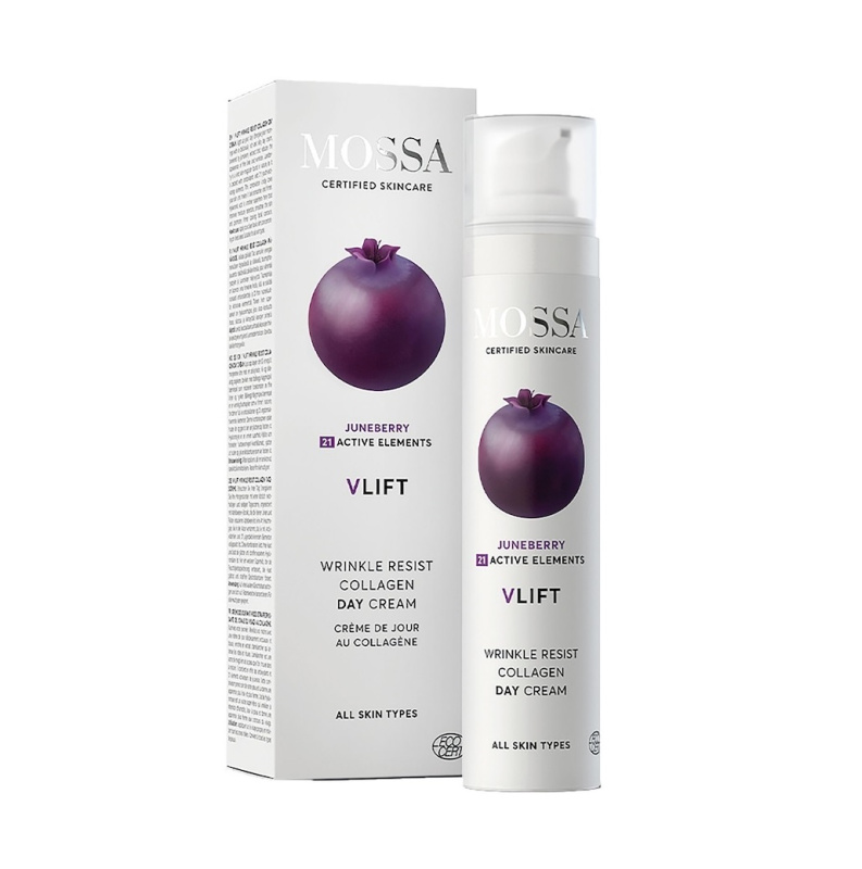 MOSSA Denní krém pro obnovu kolagenu, V-Lift 50 ml