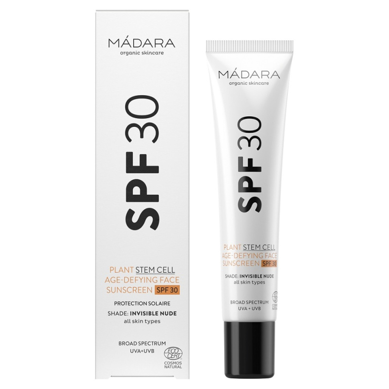 MÁDARA SPF30 Age-Defying ochranný tónovaný fluid na obličej 40 ml