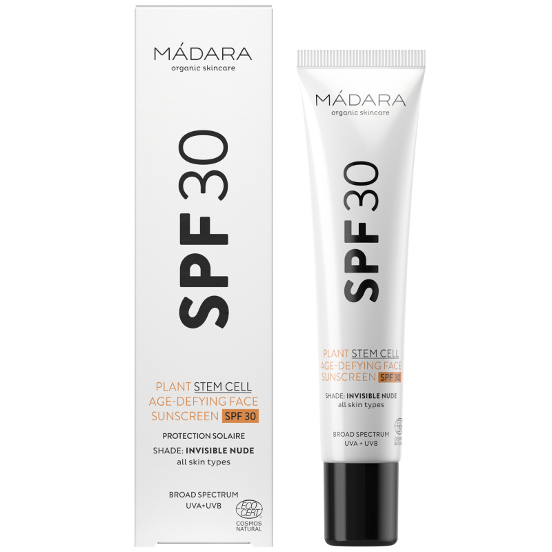 MÁDARA SPF30 Age-Defying ochranný tónovaný fluid na obličej 40 ml
