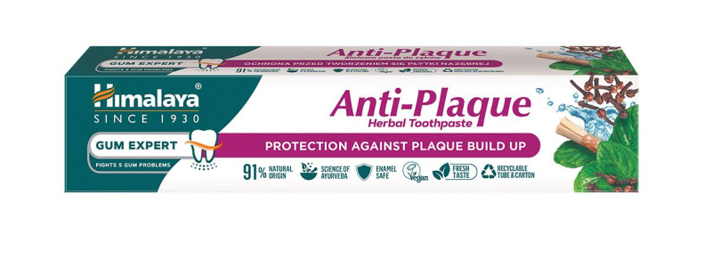 Himalaya Herbals Anti-Plaque pasta proti zubnímu plaku a pro zdravé dásně 75 ml