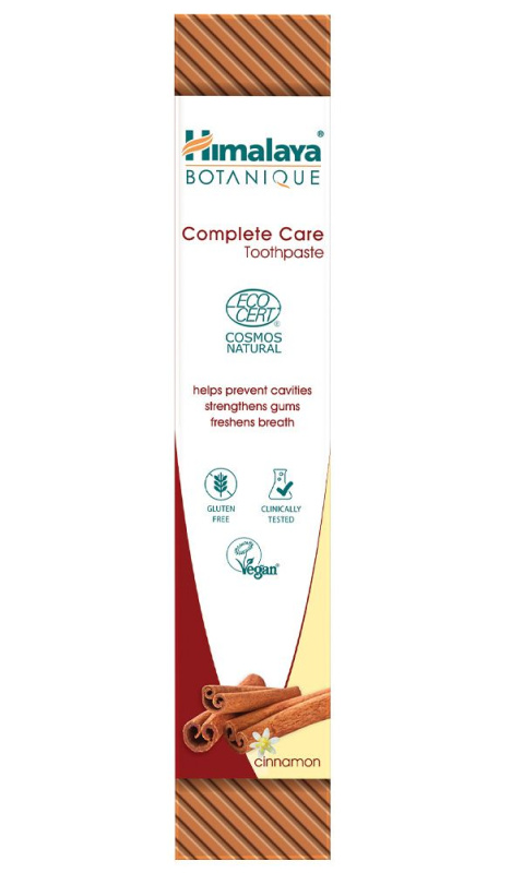 Himalaya Herbals Botanique Complete Care Cinnamon bělicí zubní pasta pro kompletní péči 75 ml