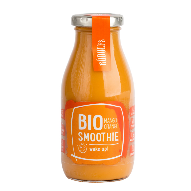 Rudolfs BIO Smoothie Mango a pomeranč