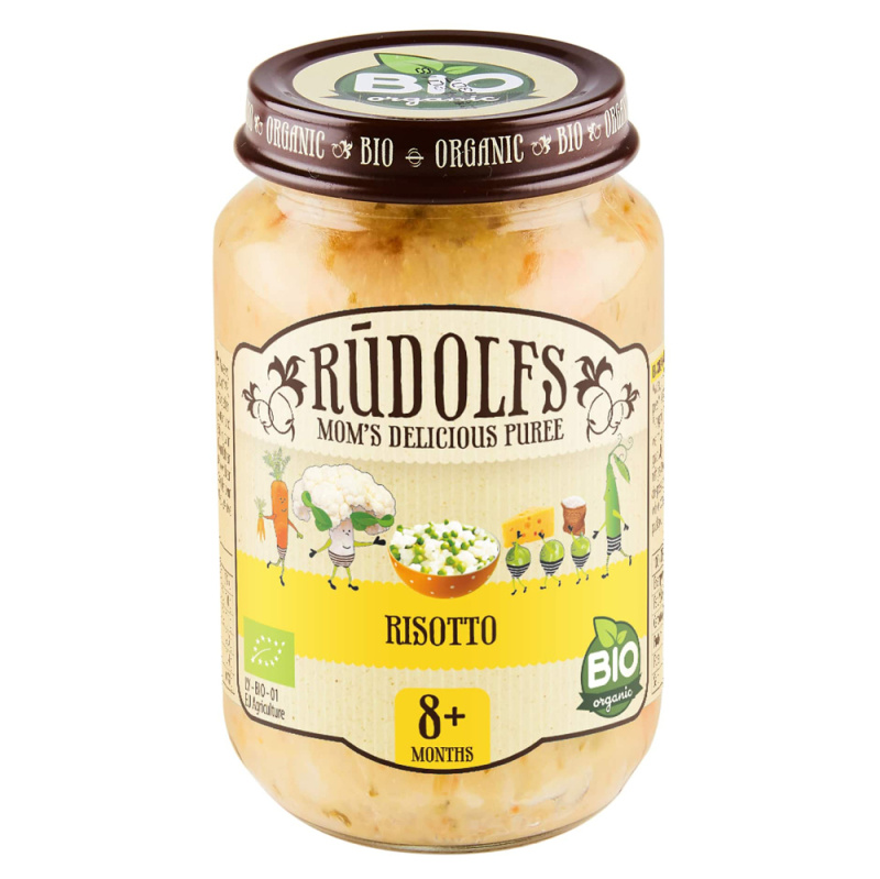 Rudolfs BIO Rizoto od 8 měsíců, 190 g