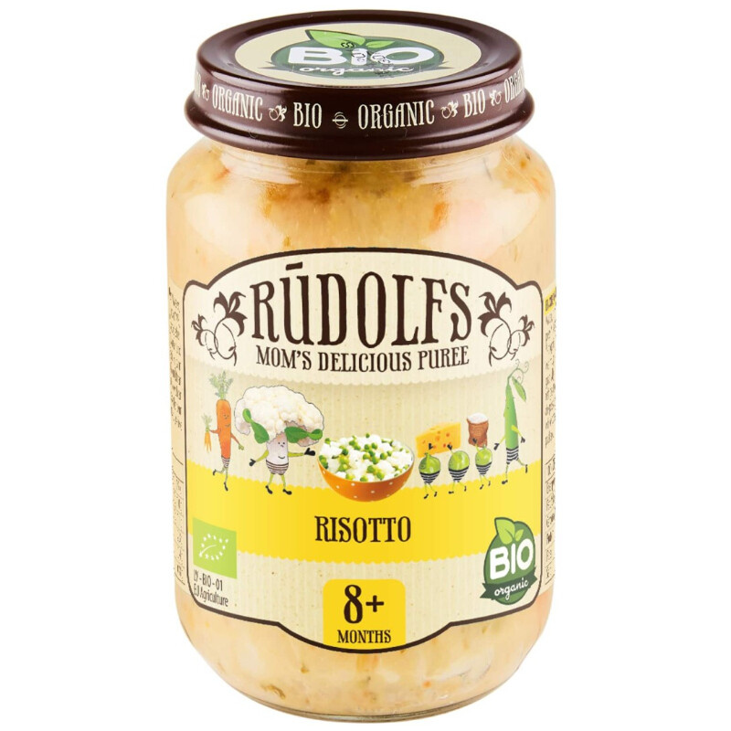 Rudolfs BIO Rizoto od 8 měsíců, 190 g