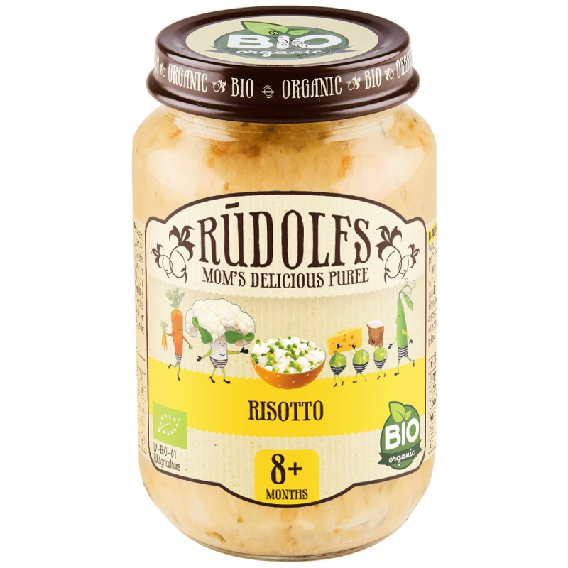 Rudolfs BIO Rizoto od 8 měsíců, 190 g