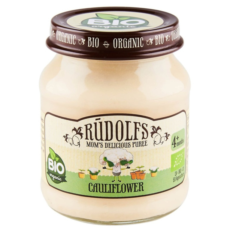 Rudolfs BIO Příkrm květák, 120 g