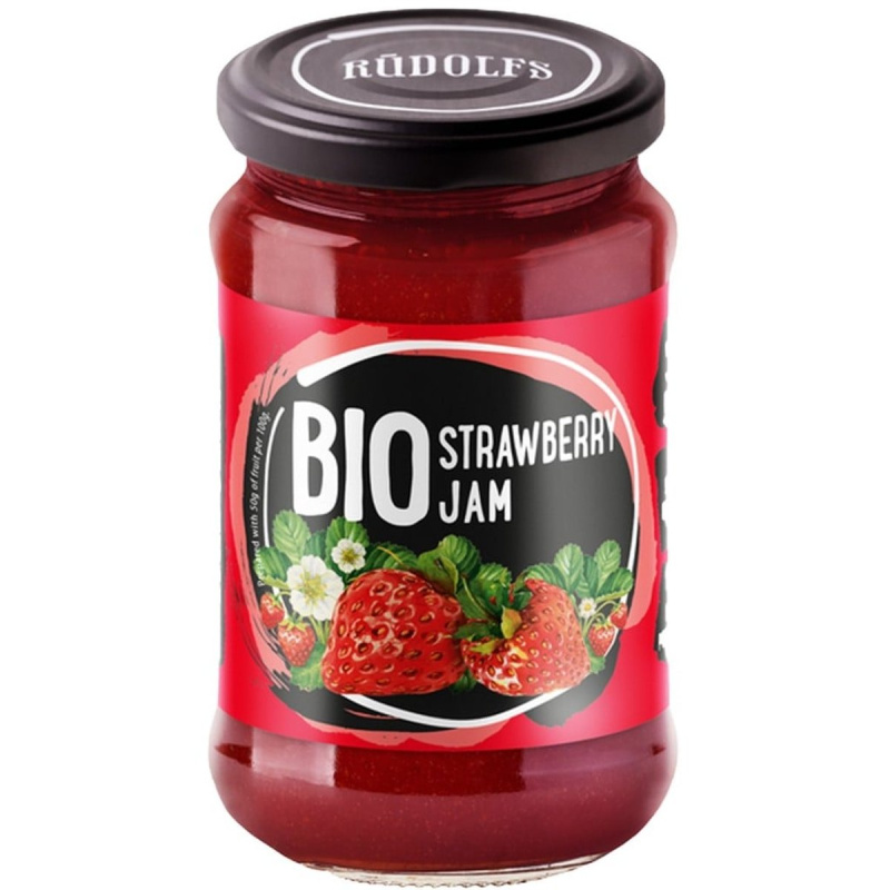 Rudolfs BIO Jahodový džem 400 g