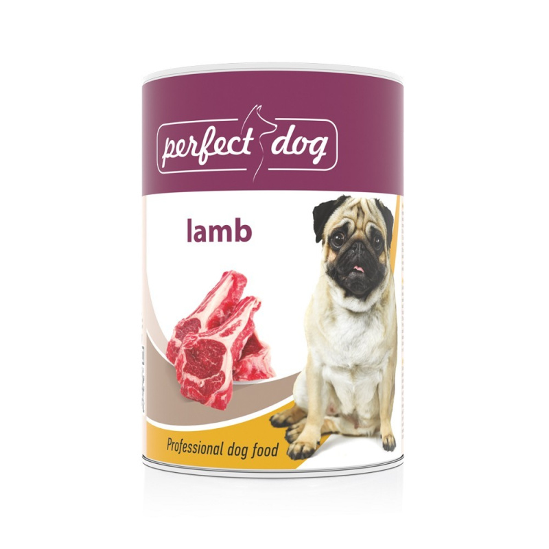 Konzerva  Perfect Dog Lamb (jehněčí), 400g