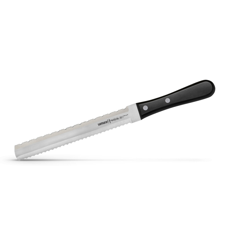 Samura HARAKIRI Obroustranný nůž 18 cm (černá) (SHR-0057B)