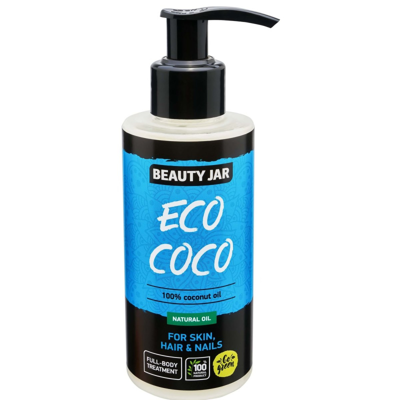 Beauty Jar Eco Coco kokosový olej na tělo a vlasy 150 ml