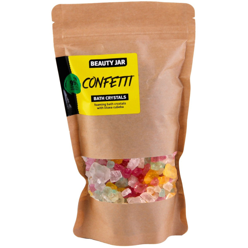 Beauty Jar Confetti sůl do koupele