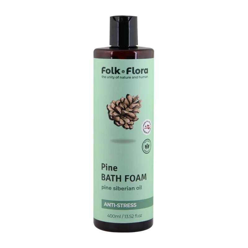 Folk&Flora Pěna do koupele Pine 400 ml