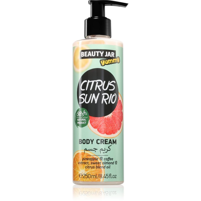 Beauty Jar Yummy Citrus Sun Rio tělový krém 250 ml